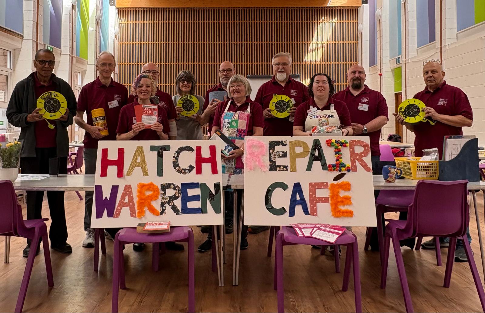 Hatch Warren & Beggarwood Repair Café team